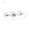Nuvo Marlowe - 3 Light Vanity - Polished Nickel with Clear Glass 60/8073 - alternate 4